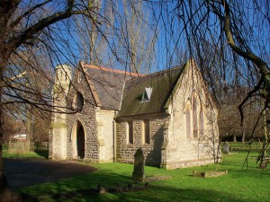 chapel with twigs